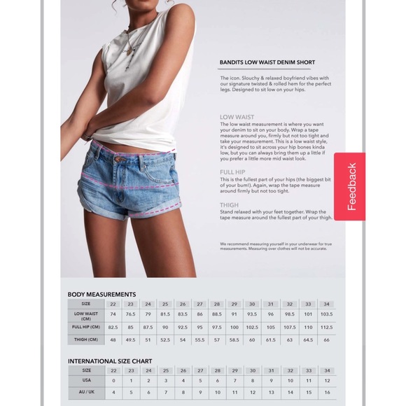 One Teaspoon Bandit Shorts - Picture 8 of 8